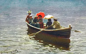 Sergeev: On the Lake - Group take a little boat out for a spin