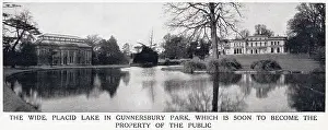 Chiswick: The Lake in Gunnersbury Park