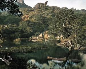 Rajasthan: Lake, Mount Abu, Rajasthan, India
