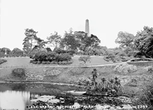 Obelisk: Lake and Obelisk, Phoenix Park, Dublin