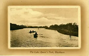 Blackburn: The Lake, Queen's Park, Blackburn, Lancashire