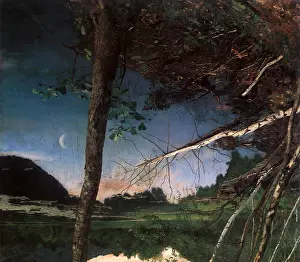 Begins: Lake View at Sunset