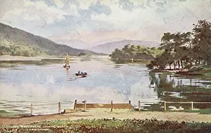 Windermere: Lake Windermere, looking north, Lake District, Cumbria