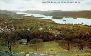 Lake Windermere from Orrest Head, Lake District, Cumbria