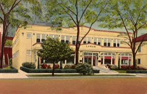 Lamar: Lamar Bath House. Hot Springs
