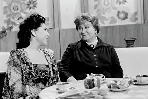 Ogonyok: Lamara Chkonia and Maria Mironova shooting in