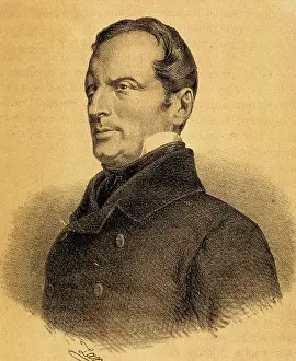 Alphonse: Lamartine, Alphonse de (1790-1869). French romantic writer a