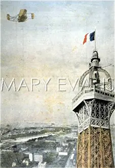 Comte: LAMBERT FLIES OVER PARIS