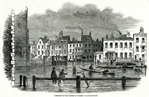 Hansom: LAMBETH FLOODS 1850