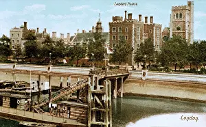 Lambeth: Lambeth Palace and the River Thames, London