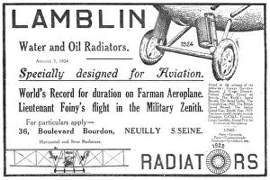 Radiators: Lamblin Aircraft Radiators