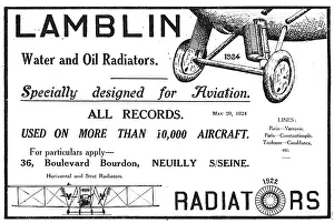 Radiators: Lamblin Aircraft Radiators