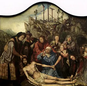 1511: Lamentation Altarpiece, by Quentin Massys