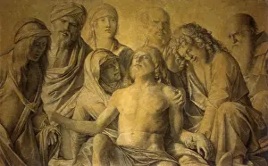 1460: Lamentation over the Dead Christ, by Bellini