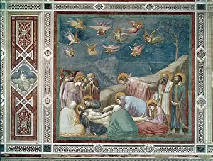 1337: Lamentation for the Dead Christ, by Giotto