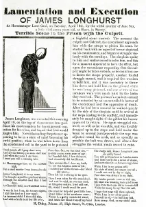 Gibbet: The Lamentation and Execution of James Longhurst
