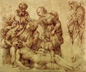Christs: Lamentation, by Raphael