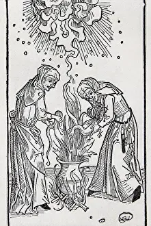 Xylography: De Lamiis et Pythonicis Mulieribus (Of Witches