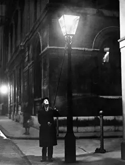 Lanterns: Lamplighter in London, 1943