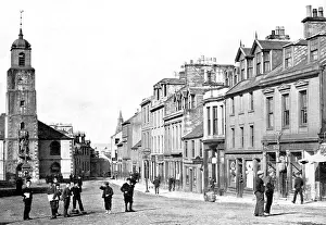 Lanark: Lanark High Street early 1900s