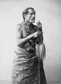 Samoa: Lanati, Samoan chieftain, 1903