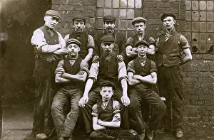 Waistcoats: Lancashire engineering factory workers