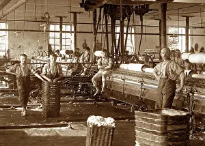 Spinners: Lancashire Spinning Mill Victorian period