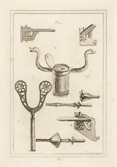Coronel: Lance rest, musket rest and tilting lances