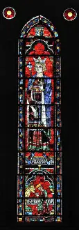 Capetian: Lancet window, North Rose window, Chartres cathedral, France