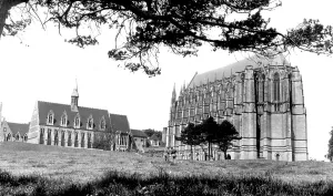 Lancing: Lancing College, c1960