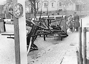 Wagons: Land border between the German Reich and Czechoslovakia
