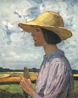 Arnesby: The Land Girl