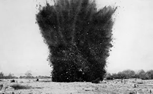Upheaval: Land-mine explosion