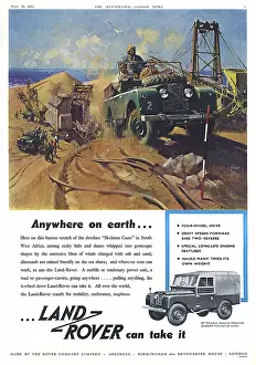 Cuneo: Land Rover advertisement, 1955