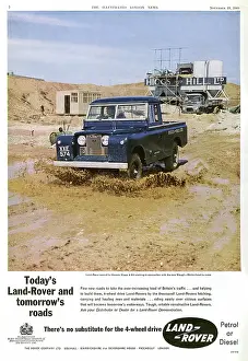 Bypass: Land Rover advertisement, 1960