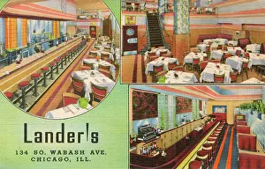 Diner: Lander's restaurant, Wabash Avenue, Chicago