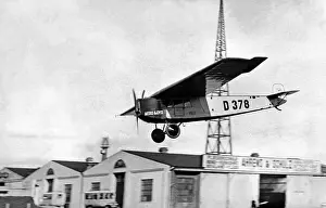 Lufthansa: Landing approach, around 1925