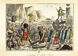 Abeckett: Landing of Julius Caesar in Britain, 54BC