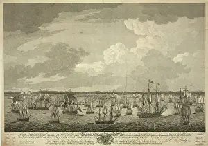 Albermarle: The landing of his majesty's forces, under the command of th