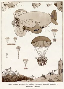 Unsuspecting: Landing Paratroops During an Invasion