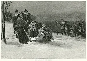 Huddle: Landing of the Pilgrim Fathers