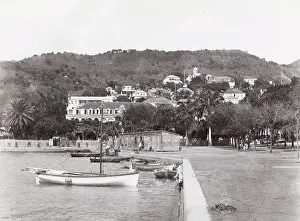 Amelie: Landing stage, Charlotte Amelie, St. Thomas