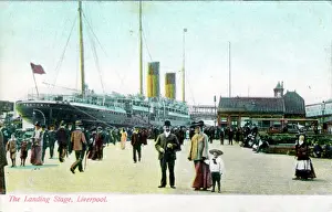Teutonic: The Landing Stage, Liverpool, Lancashire