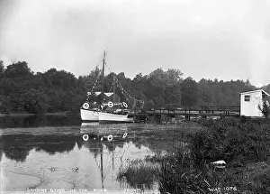 Alongside: Landing Stage on the River, Antrim