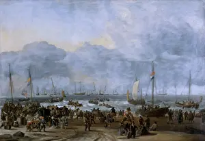 Scheveningen: Landing of William of Orange at Scheveningen