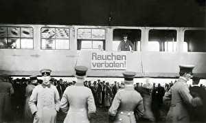 Oberwiesenfeld: Landing of a Zeppelin