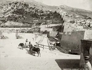 Landport: Landport gate Gibraltar, c.1890