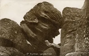 Similarity: Lands End, Cornwall - Dr Syntax rock