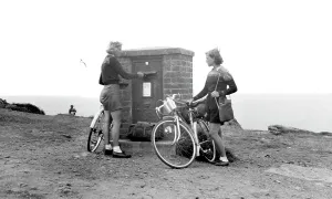 Southerly: Land's End, the most southerly post box in England c1955