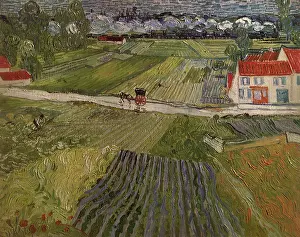 Seems: Landscape with Carriage and Train, by Van Gogh